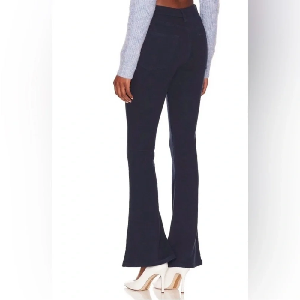 NWT WeWoreWhat True Flare Stretch Twill Demin Jean High Rise True Navy Size 25